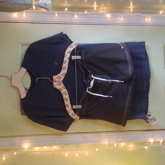 Women's American Eagle Outfitters Legend T Medium navy blue - Picture 8 of 8